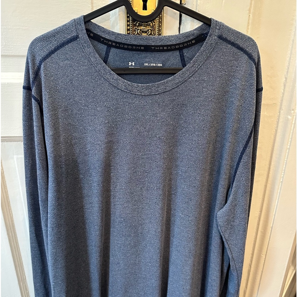Under Armour Gray Long Sleeve - XXL